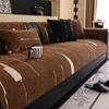 Four Seasons Universal Sofa Cushion  New Light Luxury Premium Seat Cushion Chenier Non-Slip Leather Sofa Cover Cover