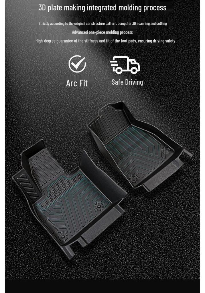 Nissan Tiida Eco-friendly TPE Floor Mats: 26 New Models for Driver, Passenger, and Rear Seats