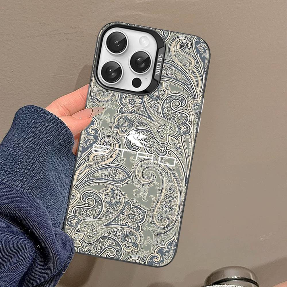 Classic Design E-Etro Phone Case For IPhone 17 16 15 14 13 12 11 Pro Max Plus Pro Colorful Shell