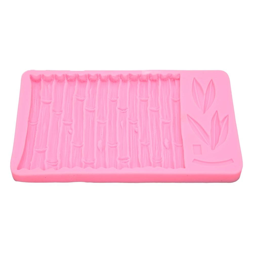 Bamboo Pattern Bamboo Leaf Silicone Mold Chinese Style Fondant Chocolate Mold DIY Sugarcraft