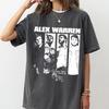 2026 Hete Verkoop Vintage Alex Warren 2025 Tour T-shirt Grafisch Alex Warren Fan Cadeau Muziek Fan T-shirt Comfortabele Herenkleding Casual Katoenen Tops