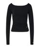 ZEROPLANET Joy Shirred Long Sleeve Top [Black]