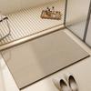 Modern Simplicity Diatom Mud Bathroom Floor Mat Toilet Home Absorbent Door Carpet Bathroom Entry Square Non-slip Soft Foot Mats