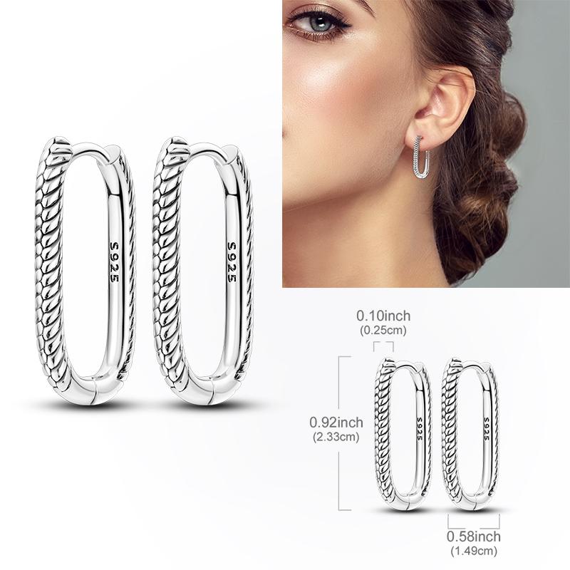 925 Silver Hoop Earring Moon Sun Earring Pendent Zircon Heart Shape Star Eardrop For Women Girl Making Jewelry