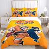 3pcs Naruto Characters Quilt Cover Set (1 Quilt Cover + 2 Pillowcases Without Pillow Core), High-Definition Printing for Home and Dormitory.H064