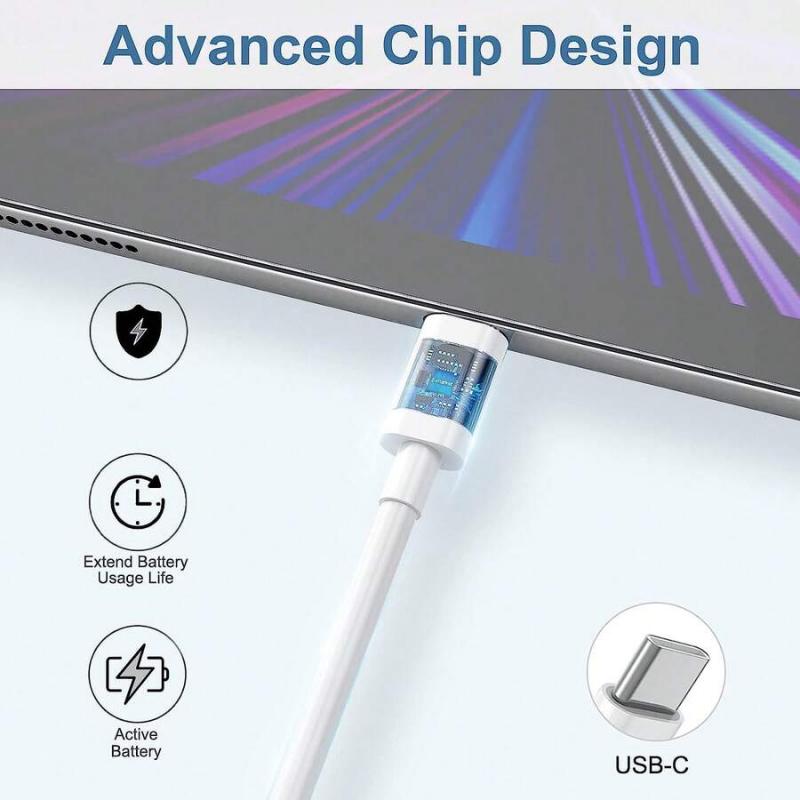 3/5/10pcs2M USB C Fast Charging Cable Type C to Type C PD Quick Charger Cord Data Sync Wire for iPhone 15 16 Samsung Galaxy S24 S23 iPad MacBook