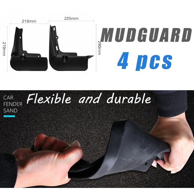 For Toyota Sienna    4 XL40 4X Mudflaps Splash Guard Mud Flap Mudguards Wheel Fender Flare Car Styling Accessories