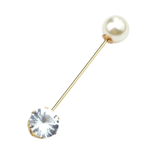 Bezpečnostní brož Jemné zpracování Prevence expozice Atraktivní Faux Pearl Women Safety