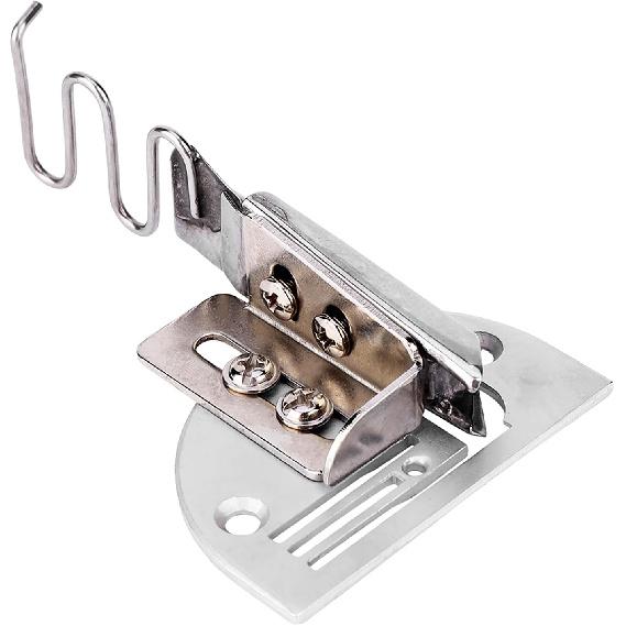 HEEPDD Sewing Machine Folder, Adjustable Double Fold Right Angle Bias Set Binding Attachment Folder for Lockstitch Sewing Machine(18mm) Presser Feet