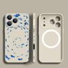 Magnetic For Magsafe Case For iPhone 17 Pro Max Blue Fish Whale Print Soft Silicone Phone Back Cover For iPhone 16 15 14 13 Pro Max 16e 17e