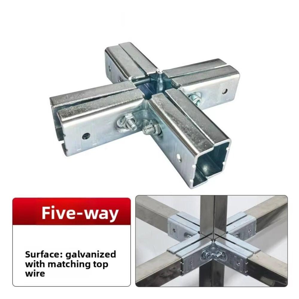 Non Welding Pipe Joint Buckle Adjustable Shelf Bracket New Elbow Fixed Buckle  Pipe Fitting