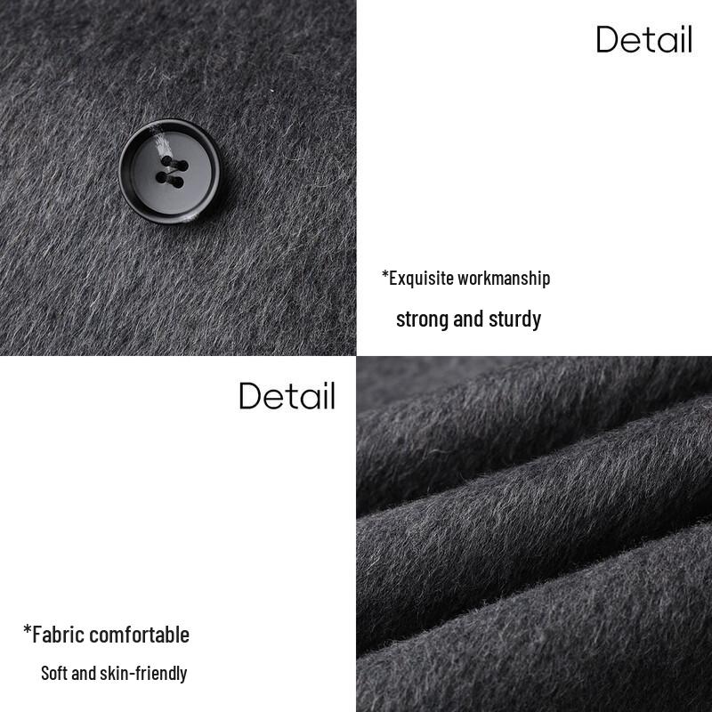 Women's Double-Faced Long Wool Coat