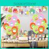 Birthday Squishmallows Party Supplies Cupcake Topper Balloon Decoration Banner