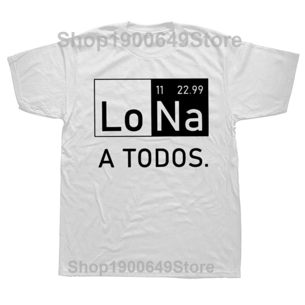 

Men Tee Tops I Hate You All T Shirt Na Funny Chemistry Sapnish Jokes Short Sleeve Cototn EU Size Soft Summer Unisex Tshirt S