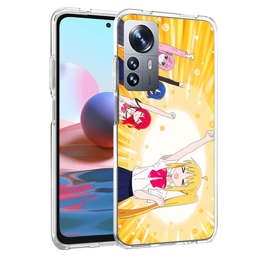 Bocchi The Rock Phone Case For Xiaomi 15 Poco X7 X6 F7 14 Ultra Mi F6 F5 F4 F3 X5 X4 X3 M6 Pro M5 M5S M3 Capa Coque