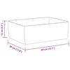 Ceramic Wash Basin 40 x 30 x 13 cm White