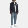 New Era X MLB Collaboration SS23 Logo Print Single-Breasted Fitted Collar Long Sleeve Jacket Men Jackets Dark-Blue 13471013
