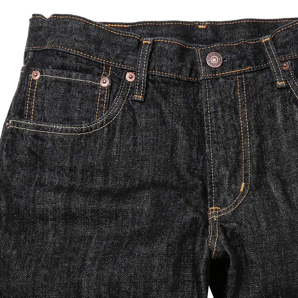 EDWIN INB E404 Denim Regular Size W31 Jeans, Rise, E404-01, Men's, Black, (78cm)