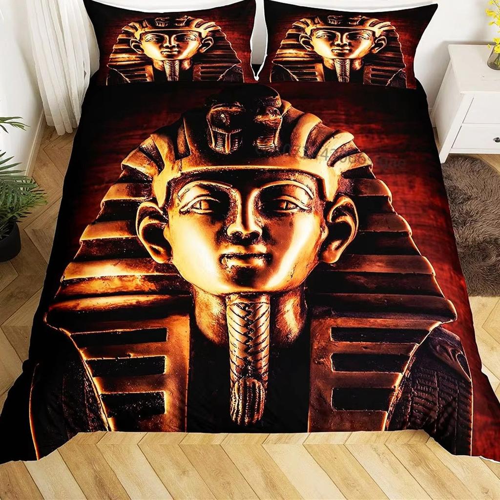 Retro Tribal Duvet Cover Suit Bedding Suit Quilt Cover Three-piece Set