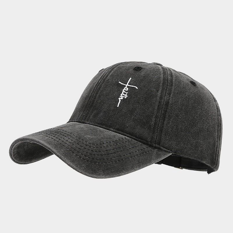 Spring New Letter Embroidered Baseball Cap For Men Women Sun Protection Casual Style