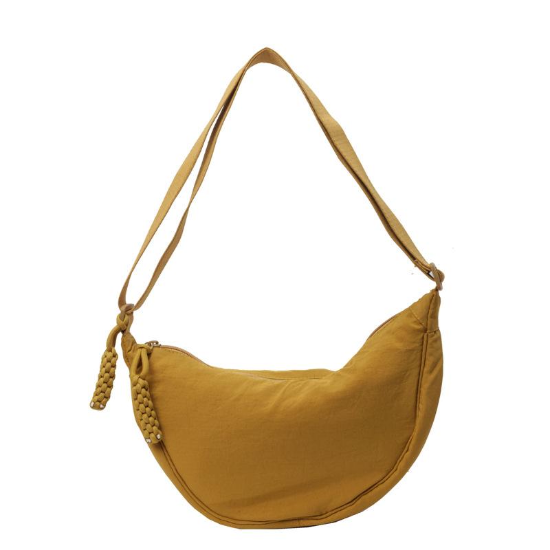 Knoopzak dames schoudertas 2 nieuwe tas u thuis lente en zomer veelzijdige high-end uitstraling niche tas