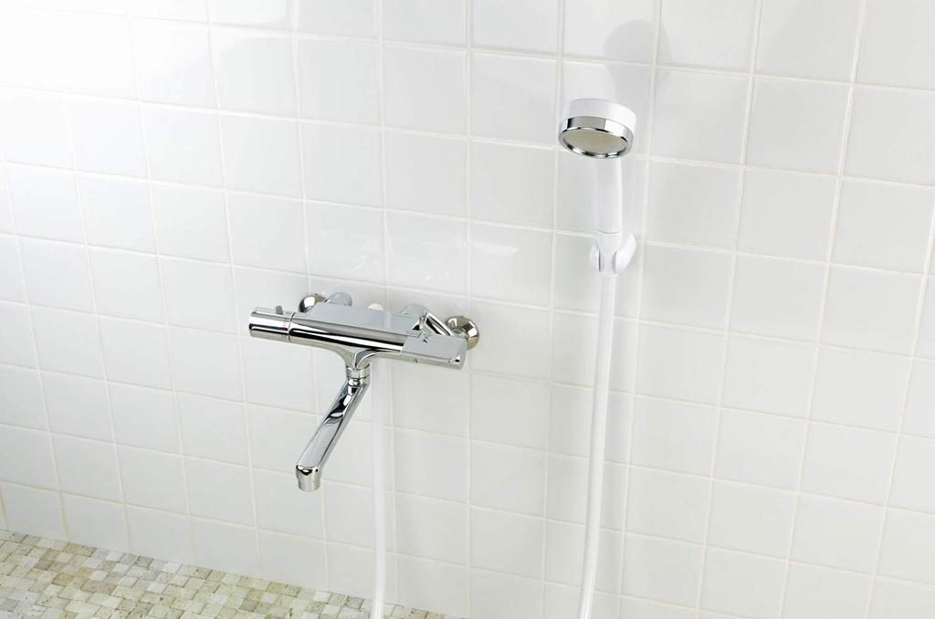 KAKUDAI Water Purification Stop Shower Head Relarge White 357-905-W