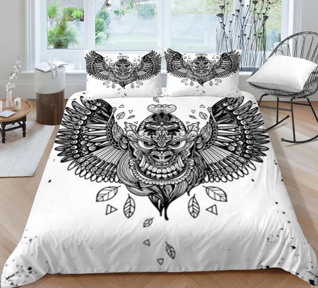 Bed Cover Bohemia Bedding Colorful Comforter Duvet Cover Set  Home Textiles Girls Woman Polyester Quilt Cover