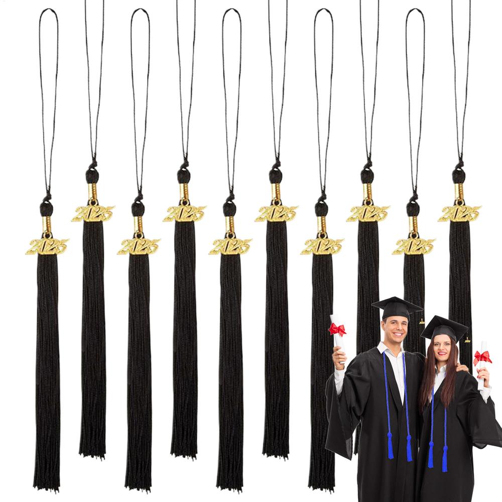 2025 Tassel Graduation Class Of 2025 Tassel 10X Keepsake Pendant Ornament Decorations For Highschool University Masters Teacher