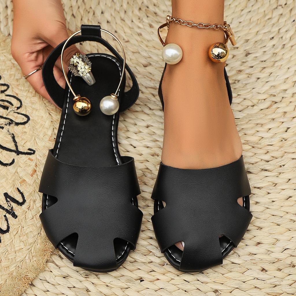 Značkové boty Dámské 2025 Léto Nové Elegantní Květinový Design Dámské Pantofle Ležérní Módní Vnější Nošení Vysoký Podpatek Nazouvací Dámské