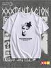 T-Shirt with XXXTENTACION Print