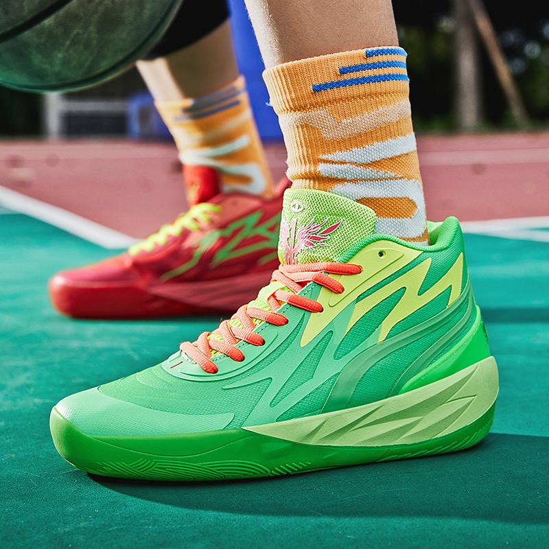 Hochwertige Lamelo Ball 2. Generation Basketballschuhe Tatsächlicher Kampf Rutschfest Neue Sportschuhe für Männer und Frauen