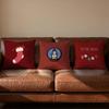 Christmas Red Santa Snowman Cushion Cover Soft Reversible Durable Pillow Cover MultiScene Use for Home Car Daily Comfort