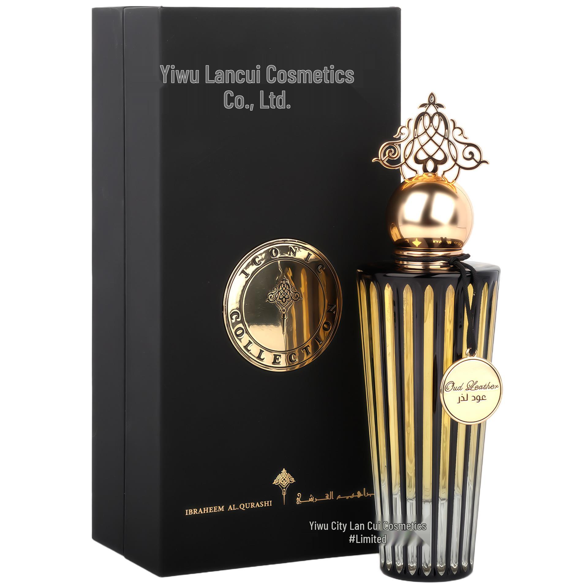 

100ml Long-Lasting Middle Eastern Fragrance - Golden MZ-222A Arabic Perfume