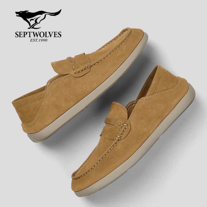 Septwolves Men's Slip-on Loafers