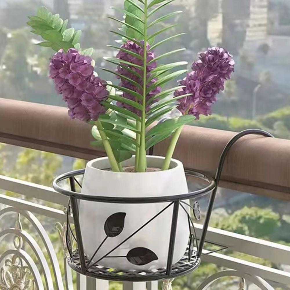 Unique Hanging Basket Heavy Duty Hanging Planter Stand Durable Flower Pot Holder Outdoor Use