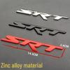 3D Metal SRT Grille Emblem - Perfect for Great Wall, Jeep, Dodge - Personalized Car Decoration Sticker