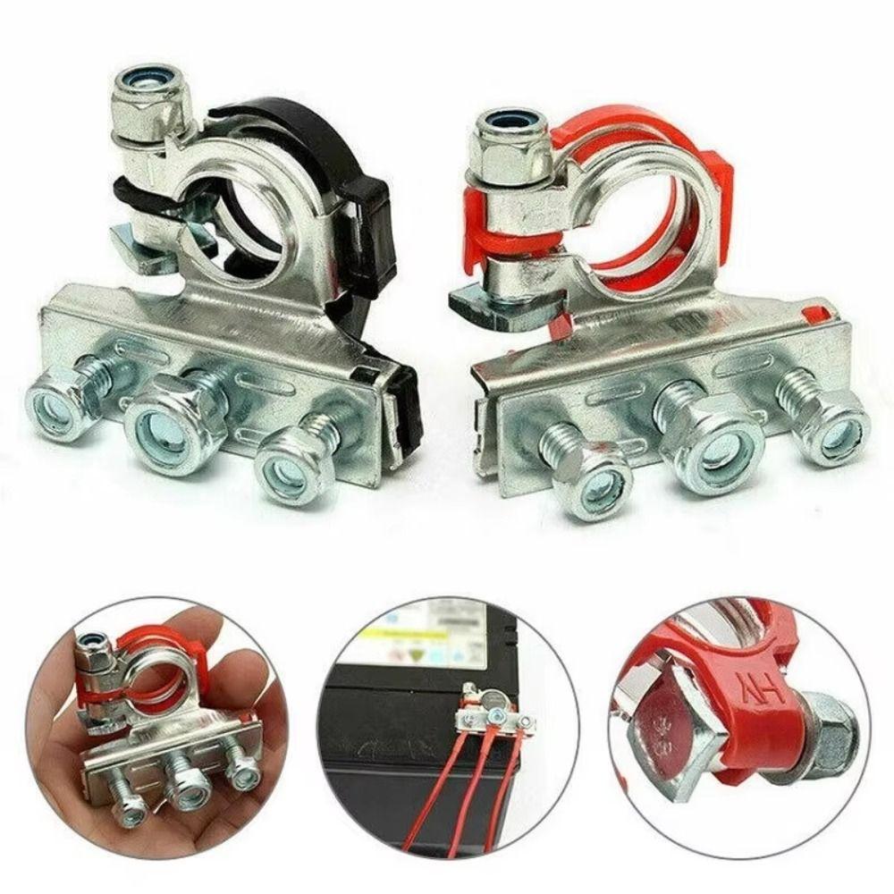 2PCS Iron Nickel-plated Battery Storage Terminal Connector Energy Storage System