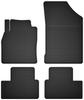 Set of 4 Rubber Car Mats, Universal For: Kia Sportage V Hybrid SUV (2021-)