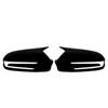 Für Mercedes Benz CLS C219 W219 CLS280 300 320 350 2009-2011 Carbon Faser Muster Schwarz Seite Spiegel Abdeckung Kappen kleben