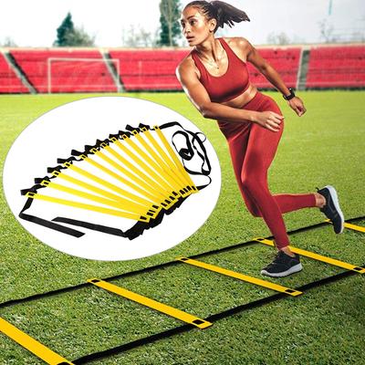 Flexibilitet Agility Nylonrem Hoppning Fitness Speed ​​Fotboll Träningsstege