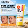 Sonnenschutzcreme Feuchtigkeitsspendend UV-Schutz Leichte Sonnenlotion Nicht klebrige Formel für Gesicht Körper Strand und Sommerreisen