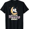 Penguin Sleeping Always Tired Official Napping T-Shirt