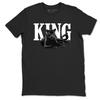King Black Cat Graphic T-Shirt - Streetwear Tee