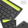 OLOEY Dual Bluetooth Wireless Silent Keyboard with Tablet Stand