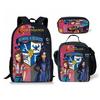 Descendants Laptop Backpack Set With Large Capacity For Students And Daily Use