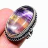 Fluorite Gemstone 925 Sterling Silver Gift Jewelry Ring Size 8