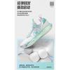 Li Ning YOUNG All City 12 Syntetická kůže Nízké basketbalové boty Bílá Modrá Dospívající YKBU020-1