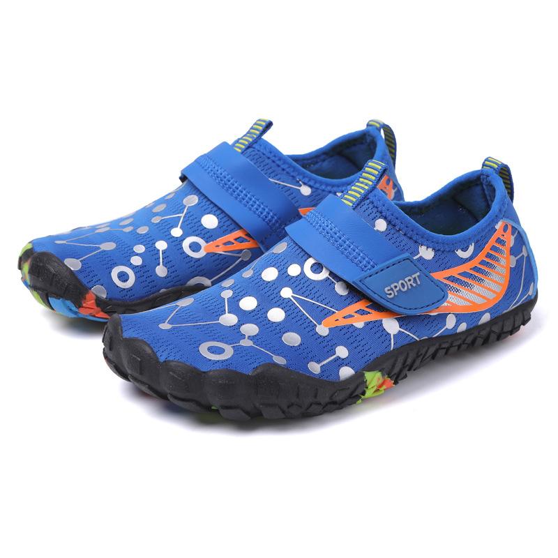 Outdoor Mountaineering Parent-child Creek Walking Shoes Children's Beach Shoes Lightweight Five-finger Shoes Snorkeling Shoes Small Size Swimming S