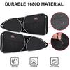KEMIMOTO Side Door Bags Compatible With RZR, UTV Front Door With Knee Pad, Driver And Passenger Side Storage Bag Set Compatible With Polaris RZR XP