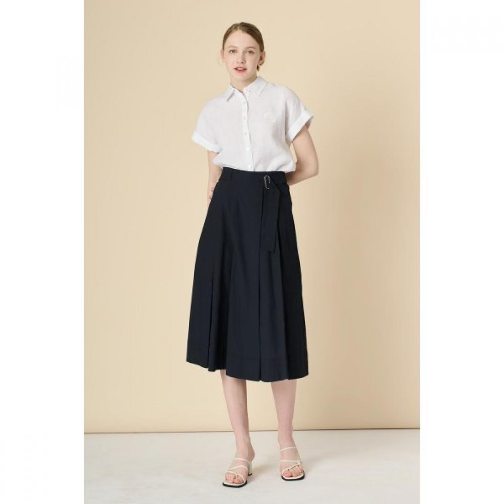 Bcbg Belted Banding Skirt B3m4s225